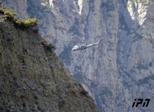 Rescue Helicopter in the Darial (Interpress News Agency)