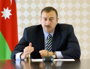 Azerbaijani President Ilham Aliyev
