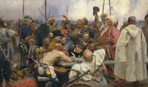 Reply of the Zaporozhian Cossacks, 1880-91, Ilya Repin