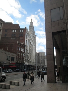 Terminal Tower, Downtown Cleveland (Photograph by this writer)